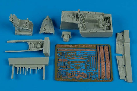 Aires 7249 1/72 Su-27 Flanker B cockpit set (For HASEGAWA)