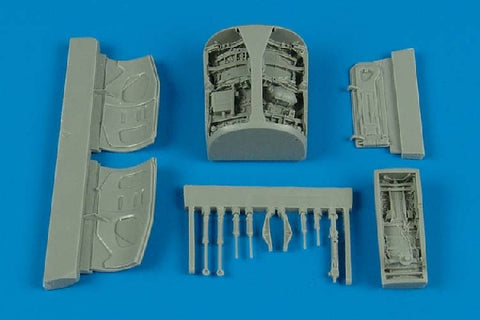Aires 7254 1/72 F-16I Sufa wheel bays (For HASEGAWA)