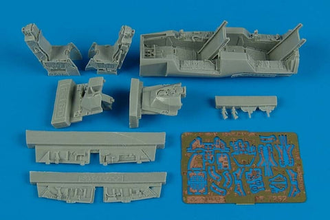 Aires 7262 1/72 F-16I Sufa cockpit set (For KINETIC)