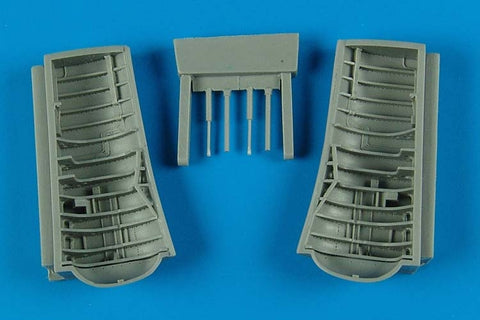 Aires 7274 1/72 SB2C Helldiver wheel bays (For ACADEMY)