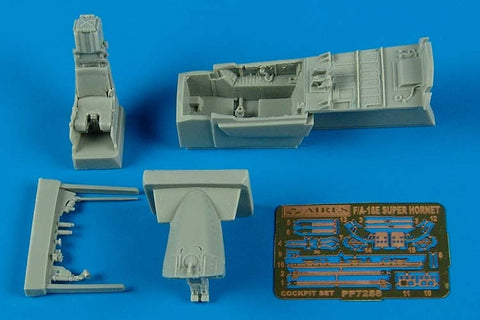 Aires 7288 1/72 F/A-18E Super Hornet cockpit set (For HASEGAWA)