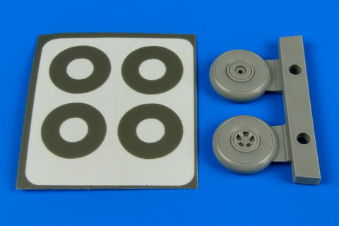 Aires 7302 1/72 Hawker Typhoon wheels & paint masks