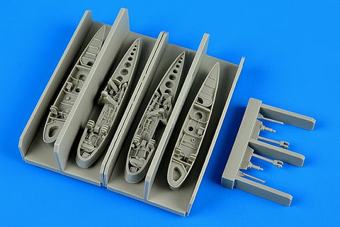 Aires 7305 1/72 F9F Panther wingfolds (For HOBBY BOSS)