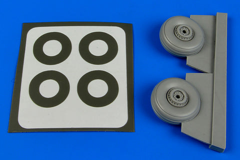 Aires 7316 1/72 C-47 Skytrain wheels & paint masks (For AIRFIX)