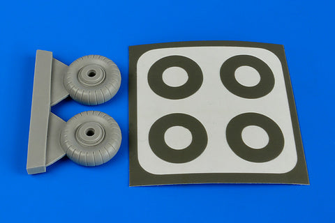 Aires 7330 1/72 Dornier Do 17 wheels & paint masks (For AIRFIX)