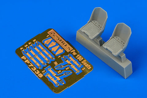 Aires 7338 1/72 Fw 190 seats (For EDUARD)