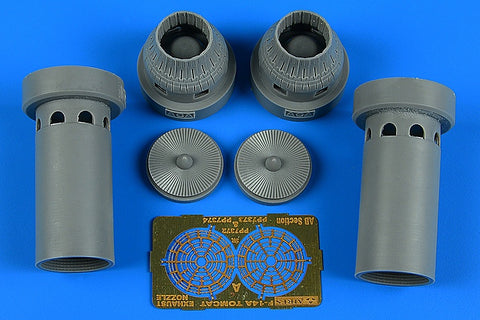 Aires 7372 1/72 F-14A Tomcat exhaust nozzles - closed position (For ACADEMY)