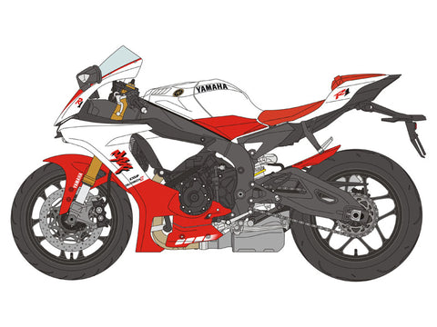 Blue Stuff BS 12-014 1/12 YAMAHA YZF-R1 20th Anniversary - 1/12 Decals TAMIYA 14133