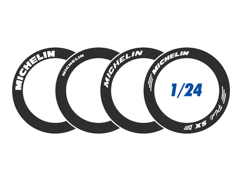Blue Stuff BS 24-011 1/24 MICHELIN Tyre markings - 1/24 Decals 1/24 Tamiya cars