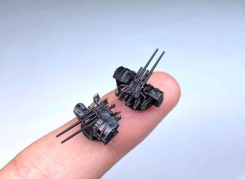 Bunker Studio IJN35007 1/350 IJN Type89 127mm Twin AA Gun