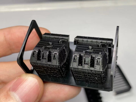 Bunker Studio IJN35054 1/350 Maya 20.3cm Gun Turrets