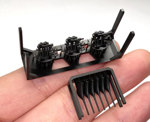 Bunker Studio IJN35060 1/350 IJN AKAGI 10 Nendo 120mm Twin AA Gun Set