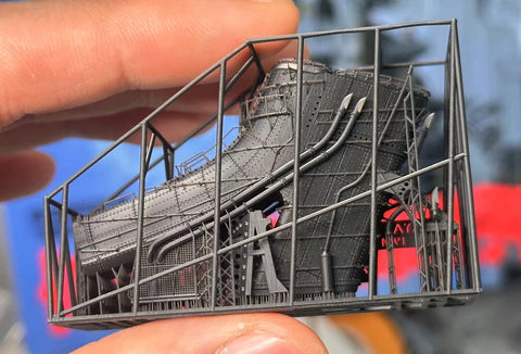 Bunker Studio IJN35124A 1/350 IJN MAYA Smokestacks(1944)