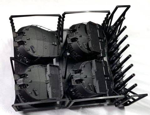 Bunker Studio IJN35178S 1/350 IJN HARUNA 356mm Main Gun Turrets Set 1944.10