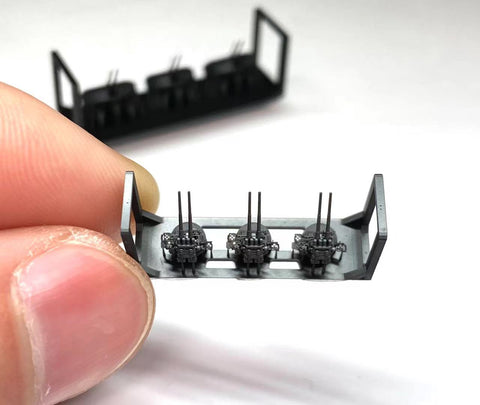 Bunker Studio IJN70051 1/700 IJN AKAGI 10 Nendo 120mm Twin AA Gun Set