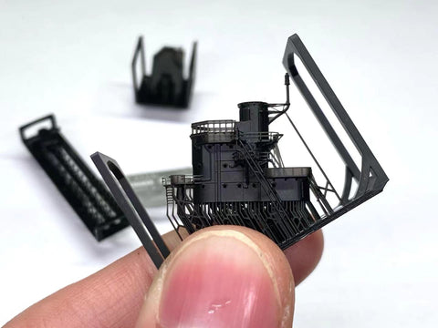 Bunker Studio IJN70150 1/700 IJN AKAGI Bridge & Equipments