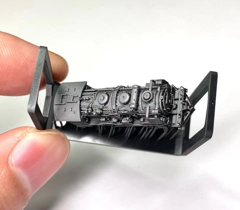 Bunker Studio TD35001 1/350 Heavy Steam Locomotive 9600