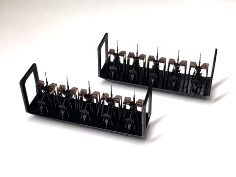 Bunker Studio WS20012 1/200 USN Oerlikon 20mm AA Guns (Late Type )