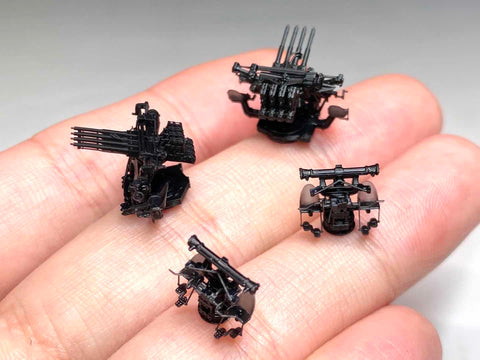 Bunker Studio WS20034 1/200 1.1" Quad AA Guns (with MK44 Director)