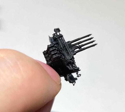 Bunker Studio WS20034 1/200 1.1" Quad AA Guns (with MK44 Director)
