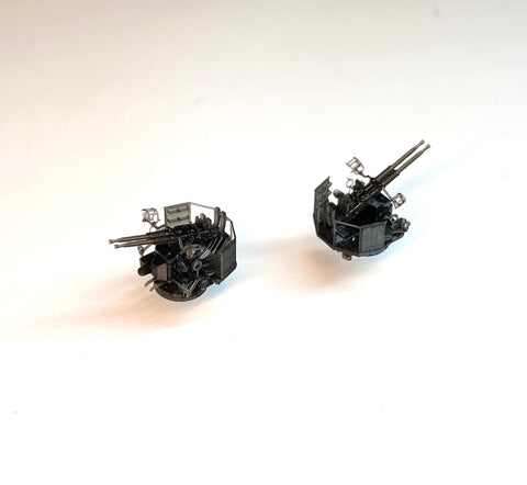 Bunker Studio WS35016 1/350 USN 40mm Twin Bofors Gun(Late)