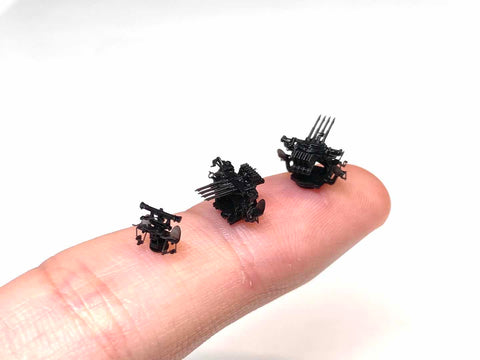 Bunker Studio WS35034 1/350 1.1" Quad AA Guns (with MK44 Director)
