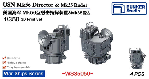 Bunker Studio WS35050 1/350 USN Mk56 Director