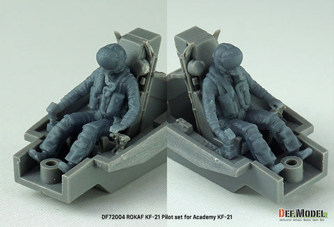 DEF Model DF72004 1/72 ROKAF KF-21 Pilot set (for Academy KF-21)(3d Printed kit) 1 Fig.