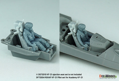 DEF Model DF72004 1/72 ROKAF KF-21 Pilot set (for Academy KF-21)(3d Printed kit) 1 Fig.