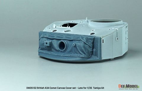 DEF Model DM35132 1/35 WWII British A34 Comet Canvas cover set- Late (for 1/35 Tamiya kit)
