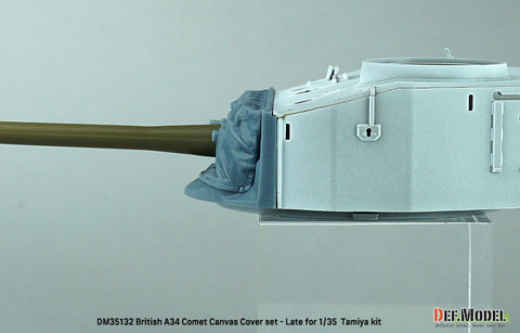 DEF Model DM35132 1/35 WWII British A34 Comet Canvas cover set- Late (for 1/35 Tamiya kit)
