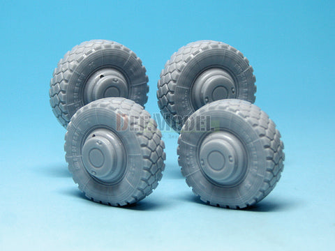 DEF Model DW35053 1/35 Dingo 2 ATF Sagged Wheel set (for Revell 1/35)