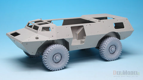 DEF Model DW35058 1/35 US M1117 Guardian ASV Sagged Wheel set (for Trumpeter 1/35)