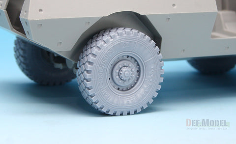 DEF Model DW35058 1/35 US M1117 Guardian ASV Sagged Wheel set (for Trumpeter 1/35)