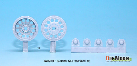 DEF Model DW35059 1/35 T-54 Spider Road Wheel set (5 sets)