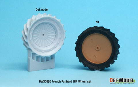 DEF Model DW35065 1/35 French Panhard EBR Wheel set (for Hobbyboss 1/35)