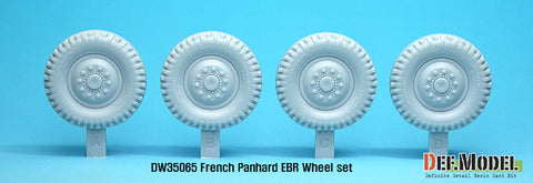 DEF Model DW35065 1/35 French Panhard EBR Wheel set (for Hobbyboss 1/35)