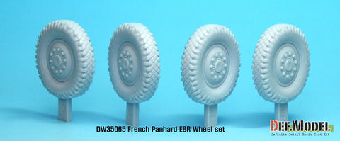 DEF Model DW35065 1/35 French Panhard EBR Wheel set (for Hobbyboss 1/35)