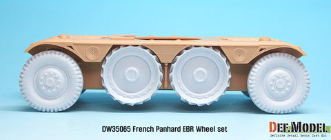 DEF Model DW35065 1/35 French Panhard EBR Wheel set (for Hobbyboss 1/35)