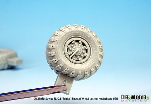 DEF Model DW35089 1/35 Soviet SS-23 "Spider" Sagged Wheel set (for HobbyBoss 1/35)