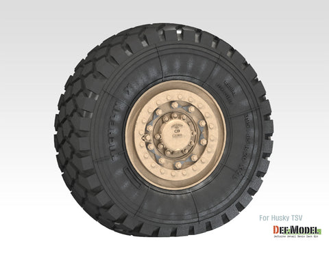 DEF Model DW35111 1/35 UK Husky TSV Sagged wheel set ( for Meng 1/35)