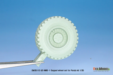 DEF Model DW35115 1/35 US HMEE-1 Tracktor Sagged wheel set ( for Panda 1/35)