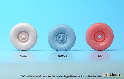 DEF Model DW35140 1/35 British SAS Landrover Pinkpanther wheel set (for Tamiya/italeri 1/35)