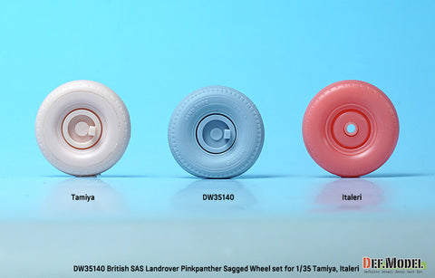 DEF Model DW35140 1/35 British SAS Landrover Pinkpanther wheel set (for Tamiya/italeri 1/35)