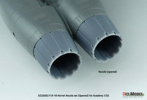 DEF Model DZ32002 1/32 F/A-18A/B/C/D Hornet Exhaust Nozzle set - Opened (for Academy 1/32)