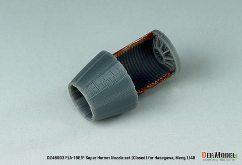 DEF Model DZ48003 1/48 F/A-18E/F Super Hornet Nozzle set - Closed (for Hasegawa, Meng 1/48)