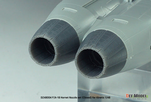DEF Model DZ48004 1/48 F/A-18A Hornet Nozzle set - Closed (for Kinetic 1/48)