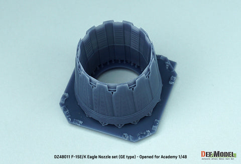 DEF Model DZ48011 1/48 F-15E/K Eagle Nozzle set (GE type) - Opened (for Academy 1/48)