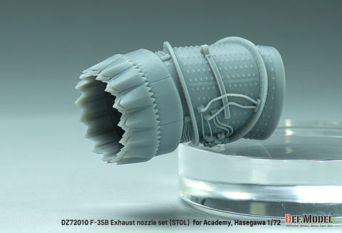 DEF Model DZ72010 1/72 F-35B Lightning II Exhaust nozzle set- STOL (for Academy, Hasegawa 1/72)