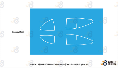 DEF Model JD14001 1/144 F/A-18E/F Super Hornet Decal set - Movie Collection No.6 for Revell f-18E/F - 2_a2d739f5-f3c5-4652-9da1-84e250445bb1